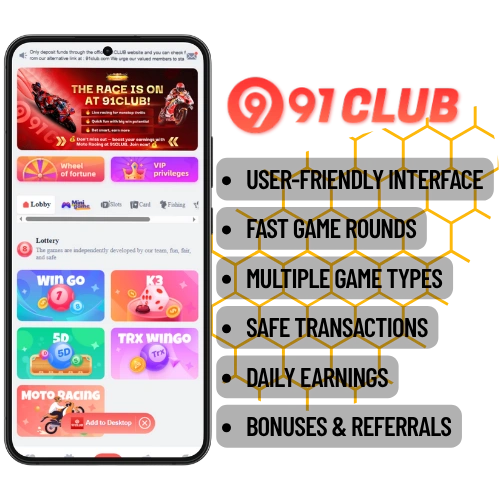 91 club game why choose 91club for lottery games