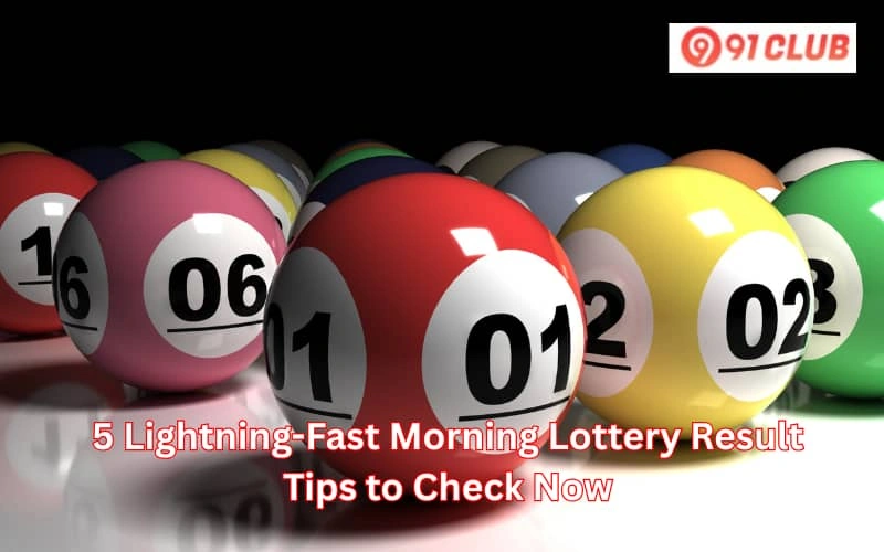 morning lottery result