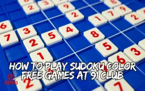 sudoku color free games