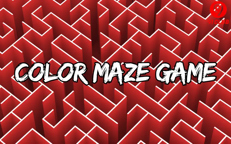 color maze game