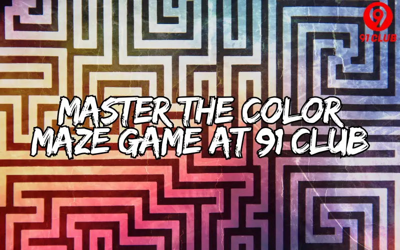 color maze game